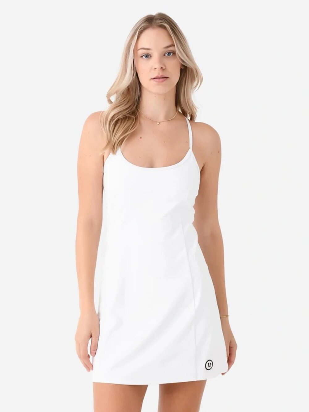 Vuori Women's One Shot Tennis Dress Breathable Active built in Shorts  Sz: L